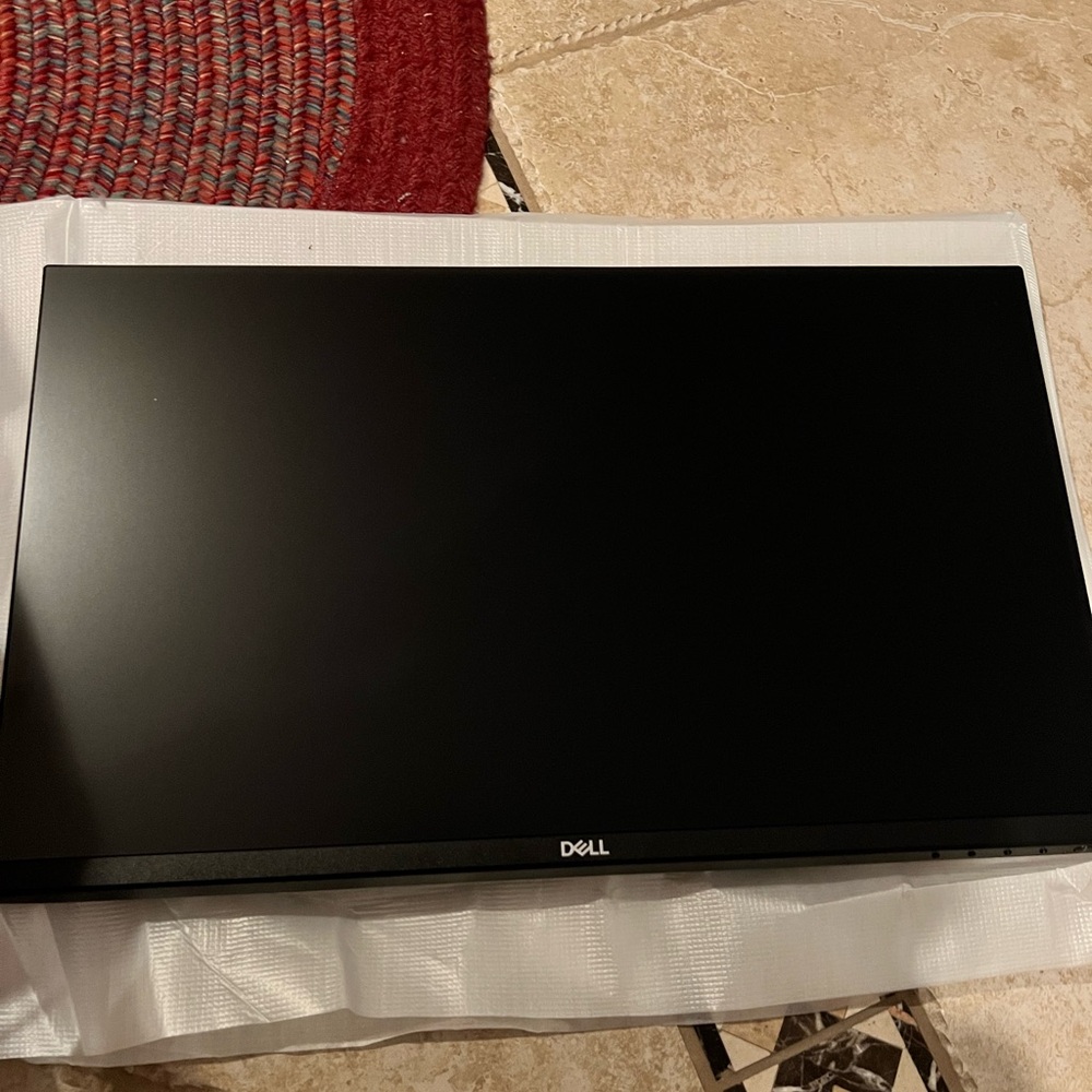 Dell Black Laptop Screen